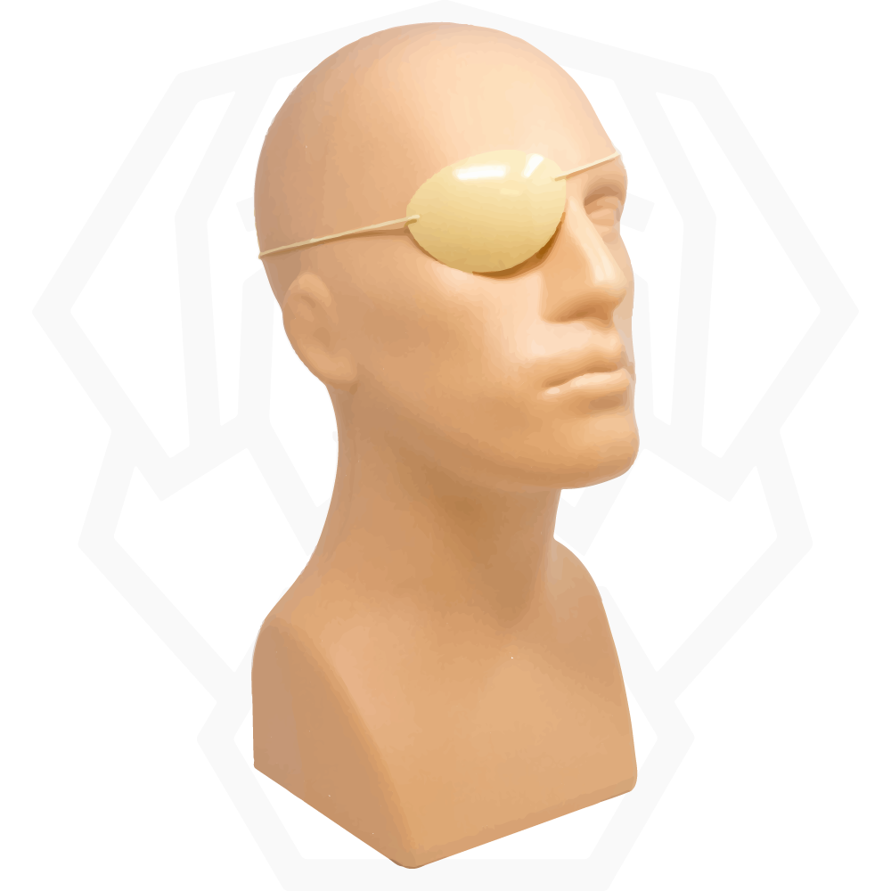 Cubreojos con banda elástica