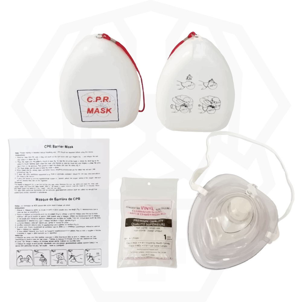 Cardiopulmonary resuscitation (CPR) barrier device with unidirectional valve