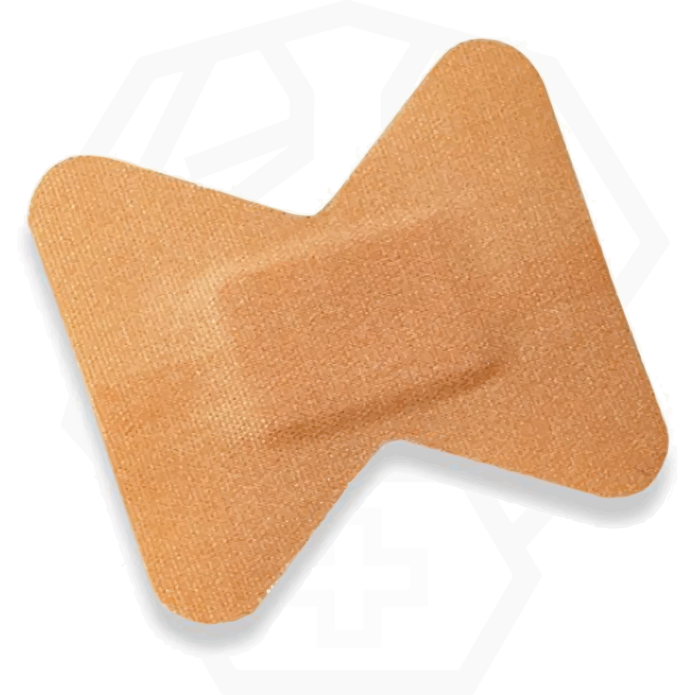 Pansements adhesifs steriles - pour doigts - enveloppes separement