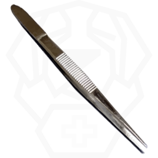 Splinter forceps/tweezers, fine point, stainless steel, min. 11.4 cm (4.5 in.)
