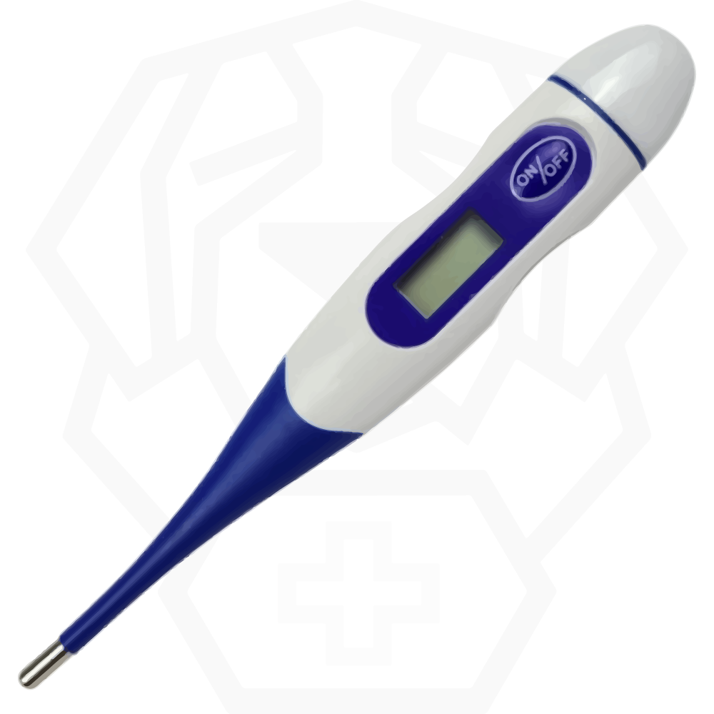 Termómetro electrónico para medir la temperatura axilar