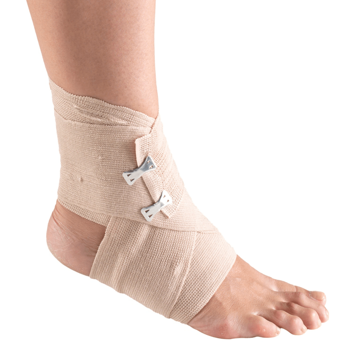 Elastic support and compression bandages/dressings, relaxed length, individually wrapped, 7.6 cm (3 in.)