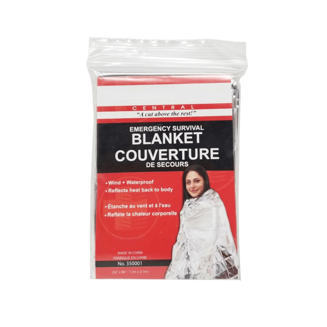 Manta de emergencia Mylar
