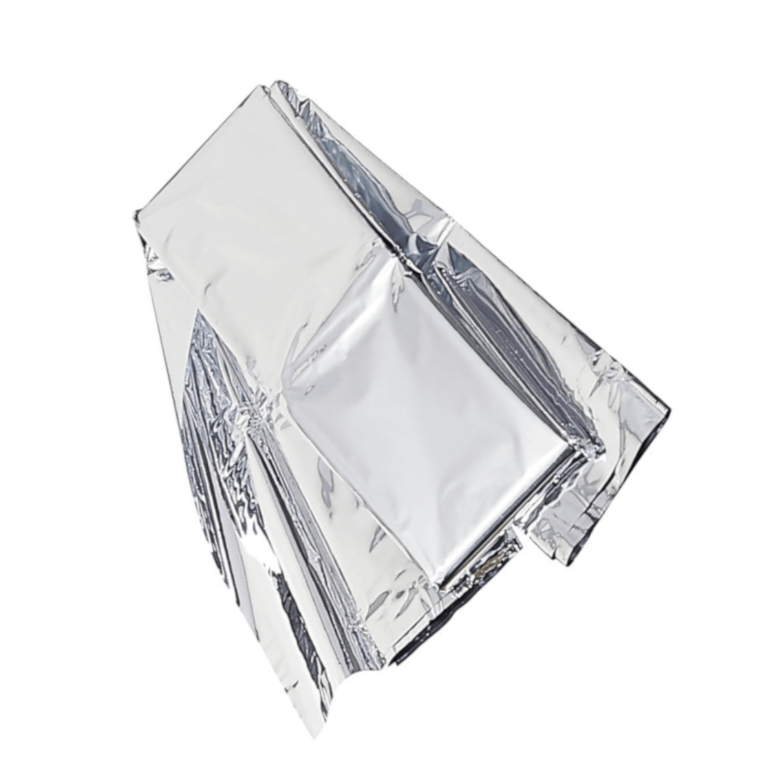 Manta de emergencia, aluminio, 132 cm x 213 cm (52" x 84")