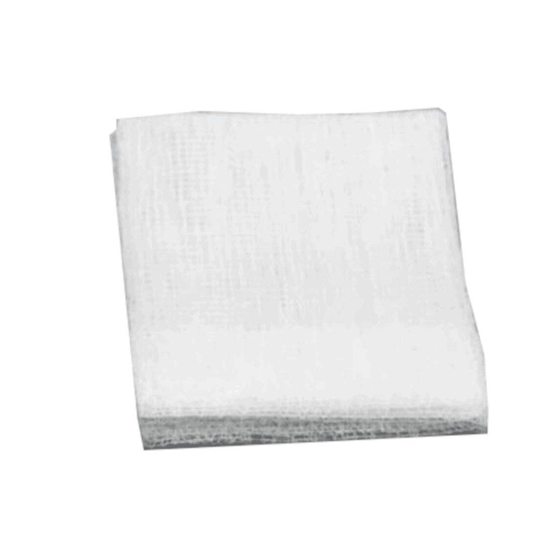 Sterile gauze compresses (102 mm × 102 mm)