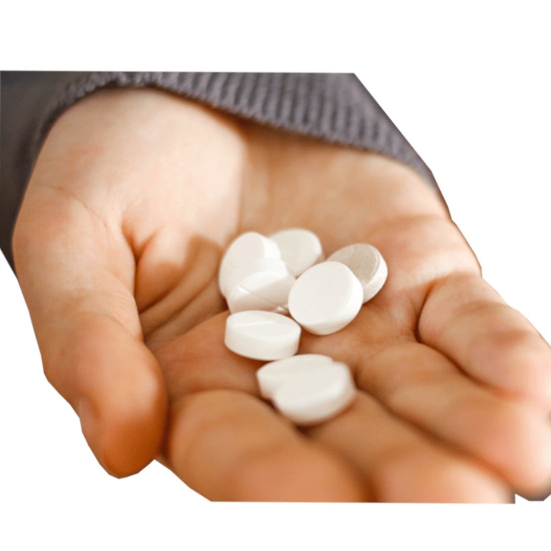 Comprimidos de glucosa, 4 g (10 por paquete)