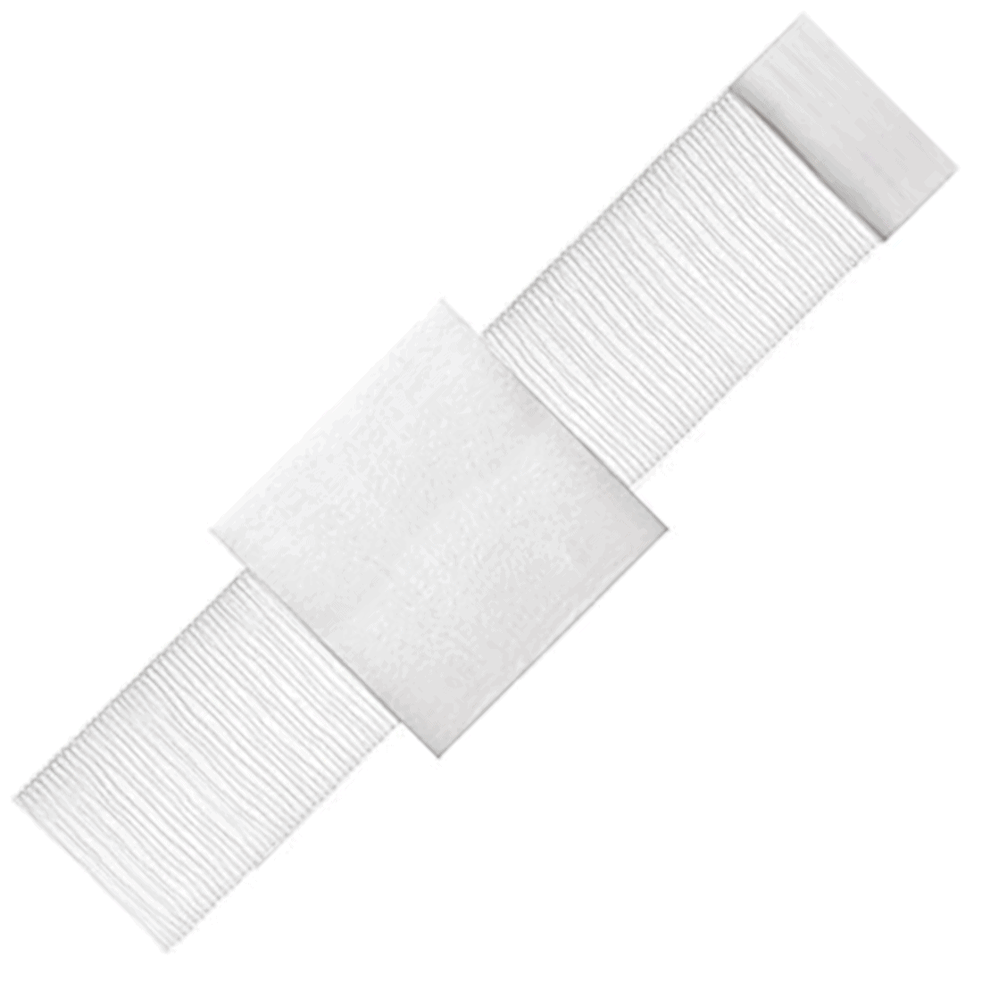 Compresses/pressure dressings with ties, sterile, 10.2 cm x 10.2 cm (4 in. x 4 in.)