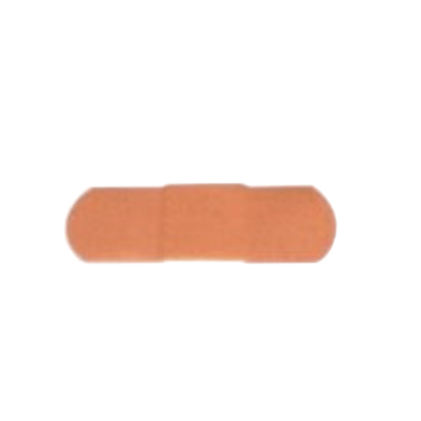Sterile adhesive dressings - fabric 1x3 - individually wrapped