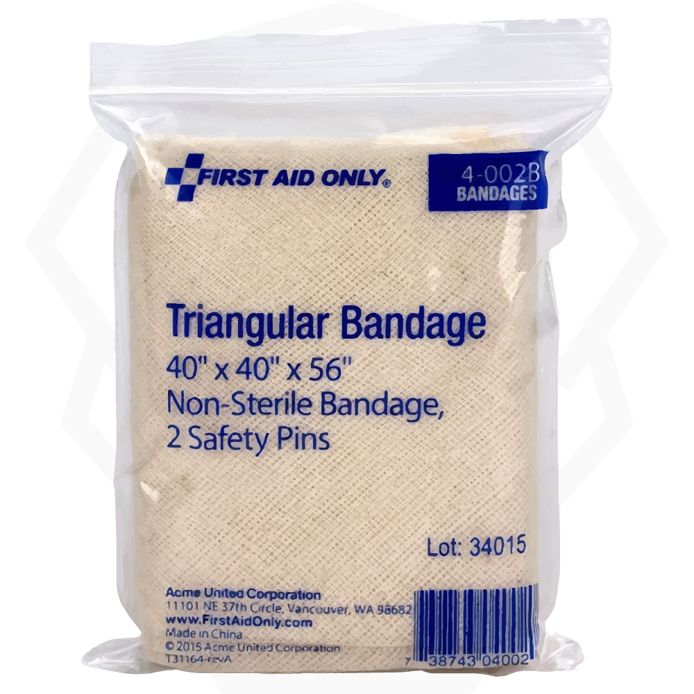 Triangular bandages