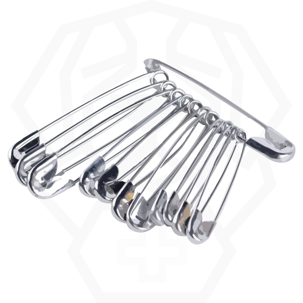 Safety Pins Academie Saint Bernard 