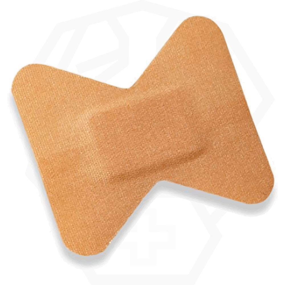 Sterile adhesive finger dressings - individually wrapped