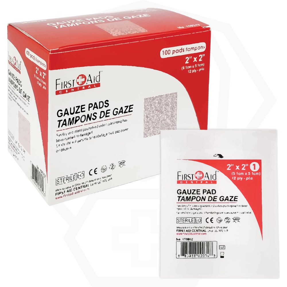 Sterile gauze swabs (51 mm x 51 mm)