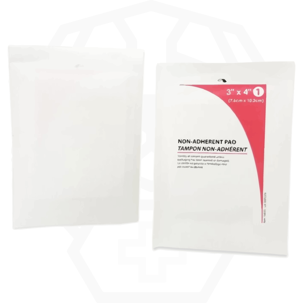 Non-adhesive sterile pad (76 mm x 102 mm)