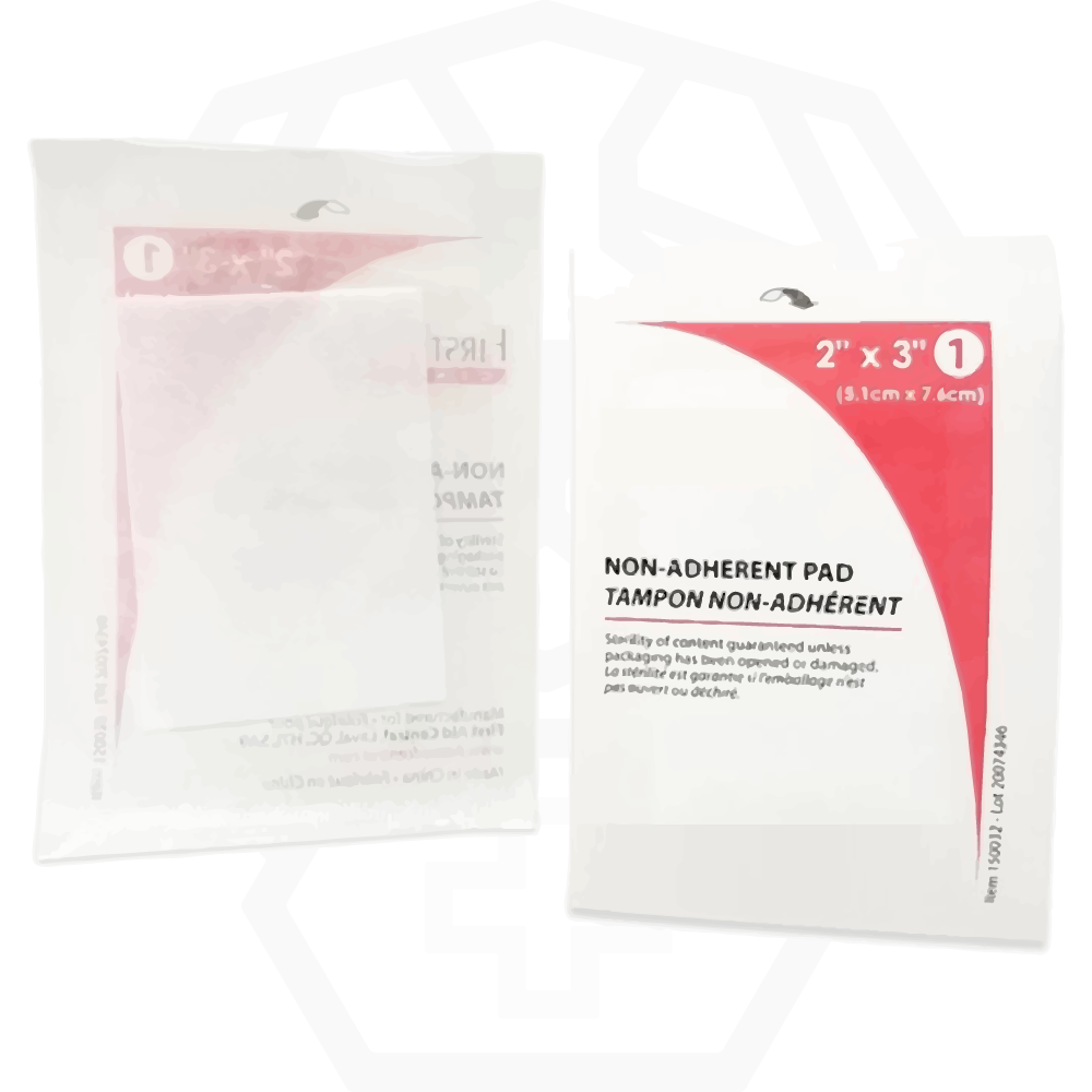 Non-adhesive sterile swabs (51 mm x 76 mm)