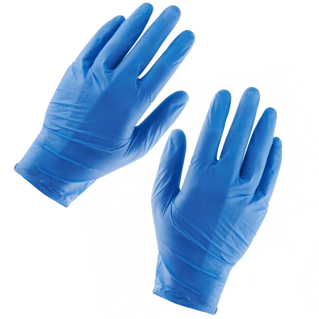 Examination gloves, disposable, medical grade, one size, latex free, powder free
