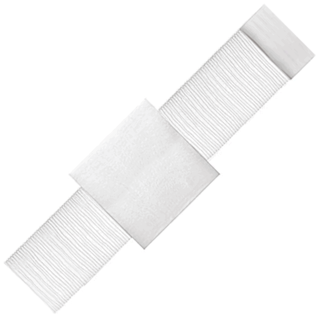 Compresses/pressure dressings with ties, sterile, 15.2 cm x 15.2 cm (6 in. x 6 in.)